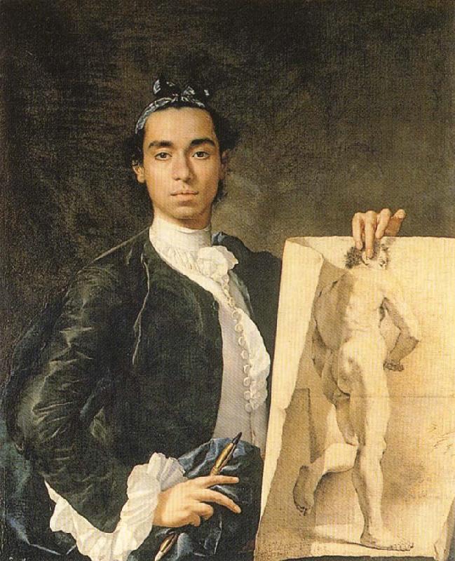 Luis Menendez Self-Portrait